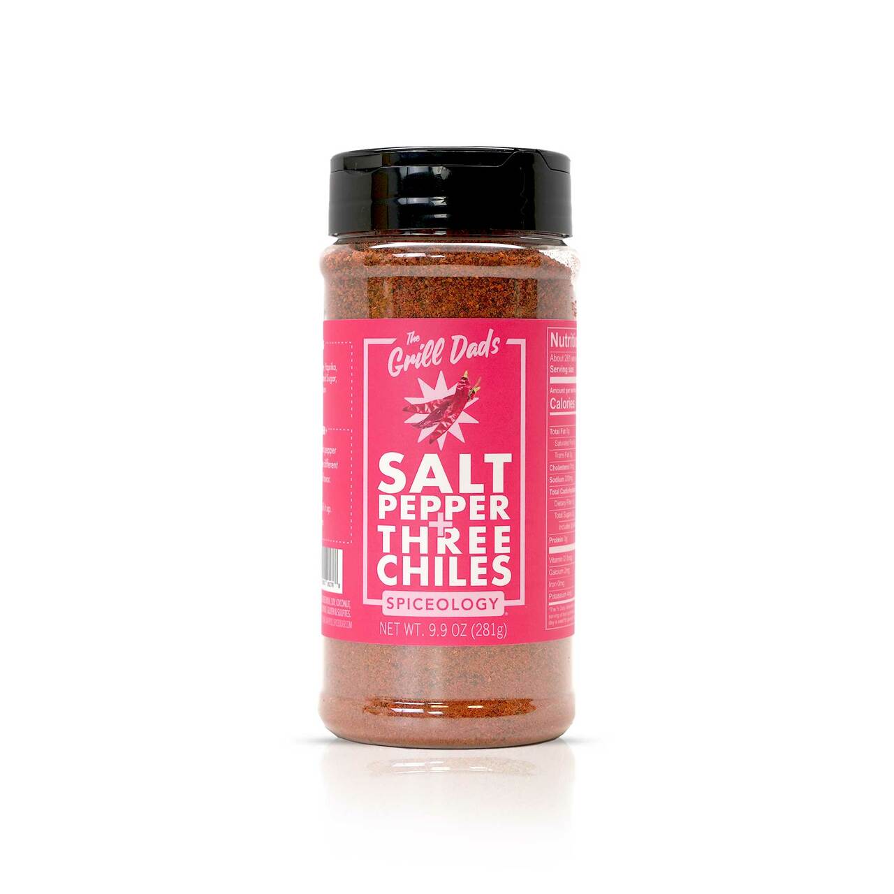 The Grill Dads x Spiceology Salt, Pepper & Three Chiles Seasoning